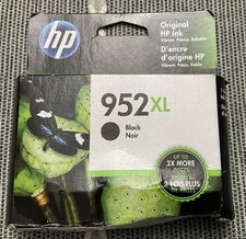 HP 952XL Black Ink Cartridge for OfficeJet Pro NEW Exp 5/2021 picture