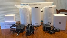 TP-Link Deco S4 Whole Home Mesh WiFi System 3-Pack - COMPLETE IN BOX w/ Extras picture