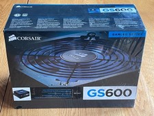 Corsair Gaming Series GS600 600W 80 PLUS Bronze Certified Power Supply SEALED picture