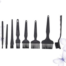 8Pcs Durable Keyboard Cleaning Brushes Anti Static Computer Dust Remover Black picture