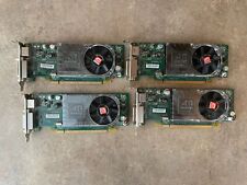 LOT OF 4 DELL ATI RADEON HD 3450 256 MB DDR3 VIDEO CARD 0Y104D (S1) / B1-2 picture