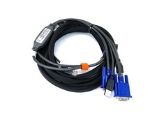 2PCS Vertiv Avocent USBIAC-15 15ft USB KVM Integrated Access Cable 520-422-503 picture
