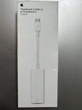 Apple  THUNDERBOLT 3 (USB-C) to Thunderbolt 2 Adapter  White MYH93AM/A picture
