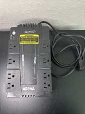 CyberPower Uninterruptible Power Supply 425VA 8 Outlets NO BATTERY picture