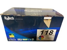 RitoTech 118 Toner Cartridge Black Cyan Magenta Yellow 4 Pack With Chip CRG118 picture