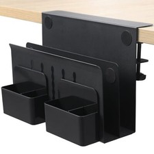 Desk Side Storage, Under Desk Laptop Mount, Table Side Hanging File Organizer picture