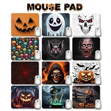 Happy Halloween Cute Ghost Skull Pumpkin Mouse Pad Gaming Mousepad Decor For PC picture