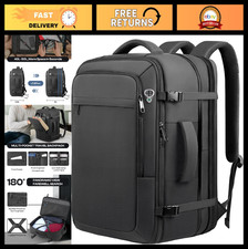 Extra Large 40L-50L Carry-On Backpack, TSA Approved, Water Resistant, Fits 17.3