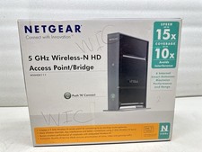 Netgear 5GHz Wireless-N HD Access Point/Bridge Model WNHDE111 picture