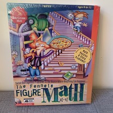 Vintage Sealed Software 1996 “The Fennels”  Math CD Rom Windows 95 Mcgraw Hill picture
