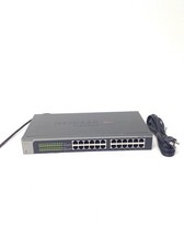 Netgear JGS524Ev2 24-Port Gigabit ProSafe Plus Switch w/ Power Cord, WORKING picture