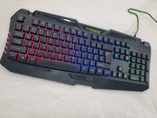 HyperGear Pro Gaming Series Gaming Keyboard With RGB Back Lit Keys picture