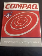2000 Compaq Manual My Presario - Getting Started Book Manual Only New, Sealed picture