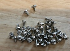 Lot of 500 - HEX #6 6/32 PC Computer chassis Case Zinc plated Philips screws picture