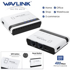 480Mbps USB 2.0 Wireless Printer Adapter Server WiFi 10/100Mbps LAN/Bridge picture