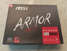 MSI Radeon RX 580 ARMOR MK2 8G OC – 8GB GDDR5 Graphics Card picture