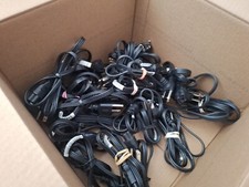 LOT OF 25 3-PRONG Only Branded AC Power Cable Cord Dell PA-12 PA-3E PA-2E 2JVNJ picture