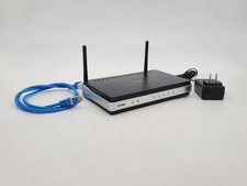 D-LINK DIR-615 WIRELESS N300 WI-FI ROUTER 4-PORT 10/100 ETHERNET 300MBPS W CABLE picture
