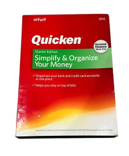 Intuit Quicken Starter Edition 2012 Windows XP/ SP2 & Up/Vista/ 7 picture