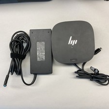HP USB-C Dock G5 Universal Docking Station w/ 120W AC Adapter Charger FREE S/H picture