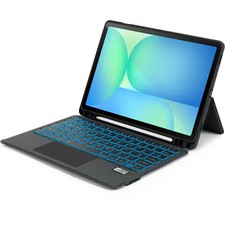 Samsung Galaxy Tab S10 FE+ Keyboard Case with Track Pad - ProTouch Slim Design picture