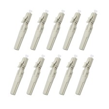fyboptwu 10pcs LC 50/125 Fiber Optic Multimode Fast Connector picture