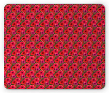 Ambesonne Floral Theme Mousepad Rectangle Non-Slip Rubber picture