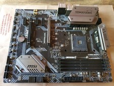 MSI Arsenal Gaming AMD Ryzen AM4 Tomahawk B450 Motherboard UNTESTED/FOR REPAIR picture