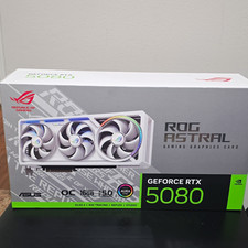 ASUS ROG Astral GeForce RTX 5080 OC 16GB GDDR7 PCIe 5.0 RGB HDMI picture