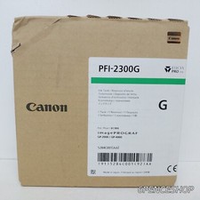 *11/2023* Canon PFI-2300G Green Ink Tank 330ml 5284C001AA picture