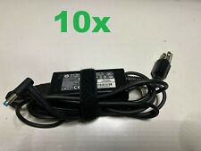 LOT OF 10 GENUINE OEM HP 11 14  G5 Chromebook 45W AC Adapter 741727-001 Blue Tip picture