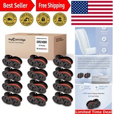 12-Pack Porelon GR24 Twin Spool Ink Ribbon -  Quality for Sharp Printers picture