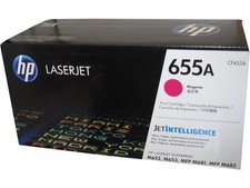 HP CF453A (655A) Magenta Toner Cartridge Genuine OEM Original picture