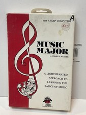 Vintage Atari Software Music Major Atari 400/800 Program Exchange 1983 picture