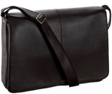Latico Leathers Heritage Collection Front Flap Messenger Laptop Brief Bag 2413  picture