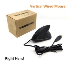 New USB Wired Ergonomic Vertical Gaming Mouse Mouse Digital Optical Adjustable picture