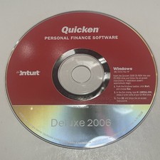 Quicken Deluxe 2006 for Windows 98/2000/Me/XP NOT FOR WINDOWS 10 OR 11 Disc Only picture