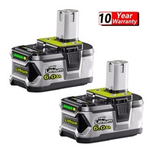2PACK 6.0Ah For RYOBI 18V Battery One Plus High Capacity P108 Lithium-Ion P102 picture