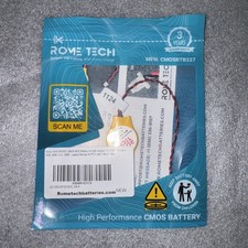 Rome Tech CR2032 CMOS BIOS Battery for Dell Inspiron 11 3168 i4 2-in-1 3V RTC picture
