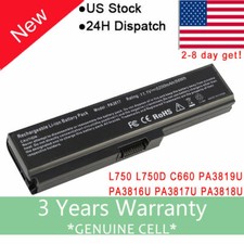 Laptop Battery for Toshiba PA3817U-1BRS 10.8V Li-ion 58WH 6 Cell Computer Parts# picture