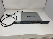 LINKSYS SR2016 GIGABIT NETWORK SWITCH 10/100/1000 - PREOWNED picture