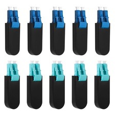 5 Pcs Single Mode 9/125um LC/UPC Fiber Optic Loopback Adapter and 5 Pcs Multi Mo picture