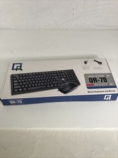 QR-70 USB Wired Optical Mouse and Keyboard 802.11N USB Wifi Adapter (Brand New) picture