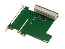 KALEA-INFORMATIQUE PCI to PCIe 1x Converter With 32-Bit PCI Card Secure, ASM1083 picture