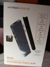 Hyperdrive Duo Pro 7-in-2 USB-C Hub Compatible with MacBook Pro HD575-GRAY picture