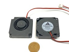  2 Pieces 3D Printer 12V 2 Pin DC 40mm 4010 Blower Radial Cooling Fan C4 picture