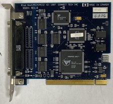 Connect Tech Blue Heat PCI4 4-Port PCI Adapter  65831 Rev B / BH0400 picture