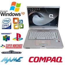 Retrogaming N64 PS1 SNES SEGA Compaq PresarioV5000 Windows XP 15.4