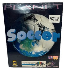 Vintage 1994 Infogrames Software Planet Soccer PC Big Box Game Condor New/Sealed picture