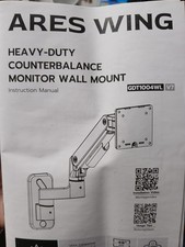 Ares Wing Heavy Duty Counterbalance Ultrawide Monitor Arm 17–49